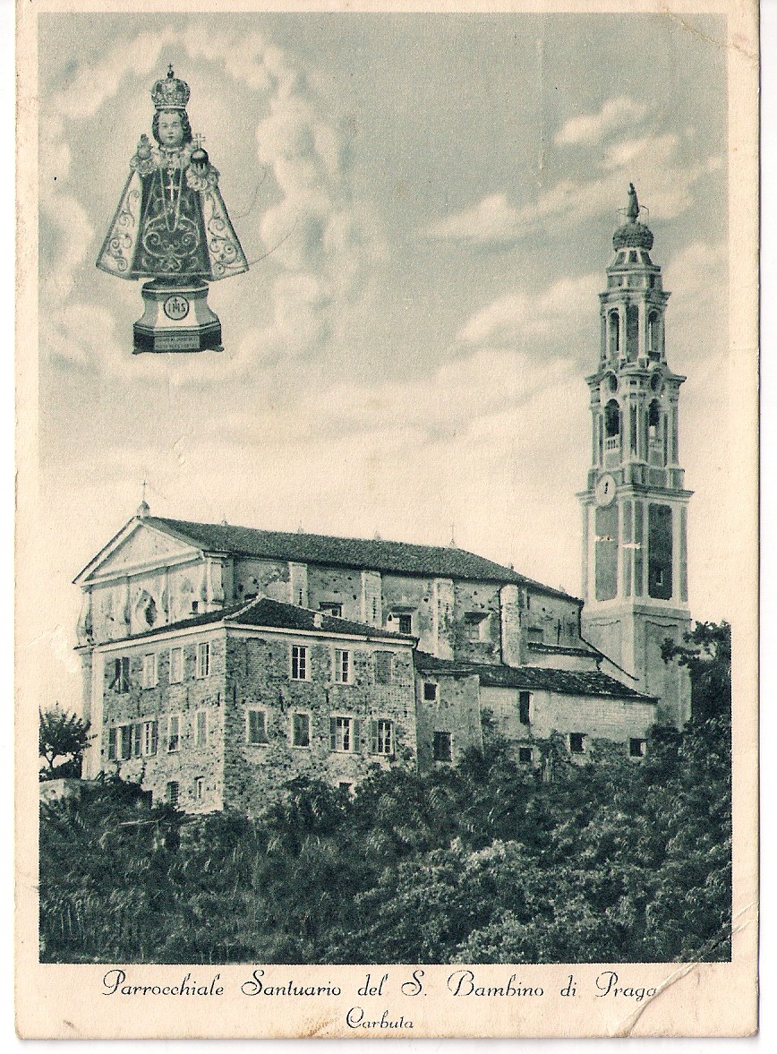 Carbuta - Santo Bambino di Praga: cartolina 1