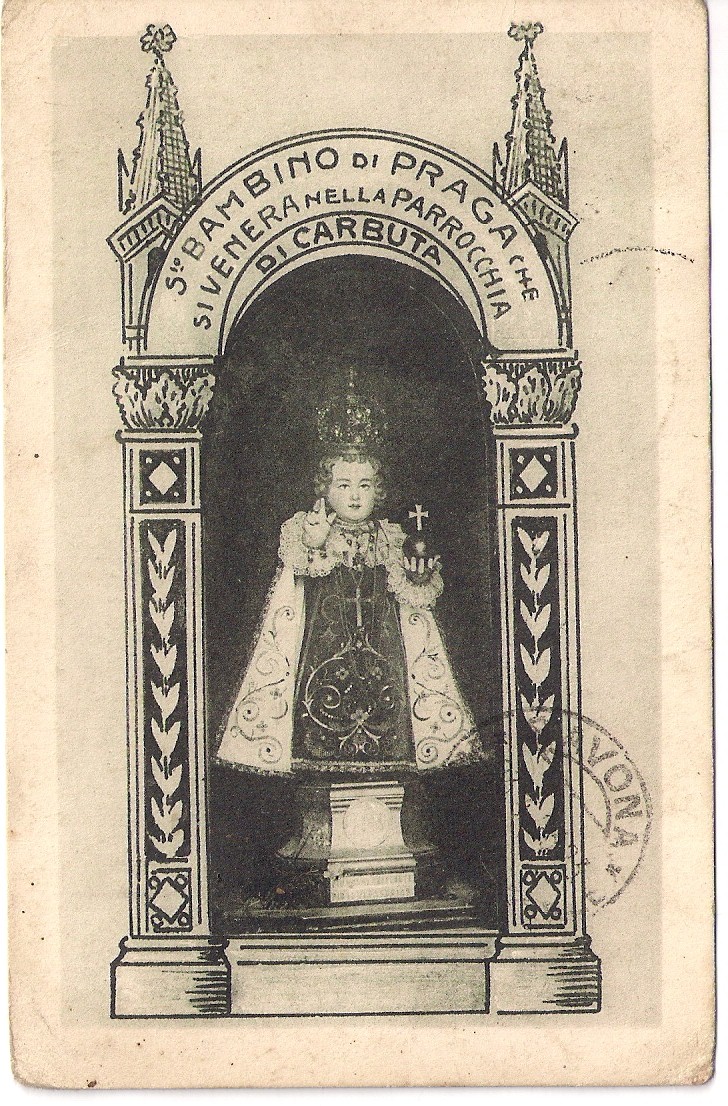 Carbuta - Santo Bambino di Praga: cartolina 3